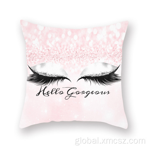 Gold Stamping Cushion Cover Gold sliver foil customized cushion covers Manufactory